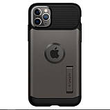 Чохол Spigen для iPhone 11 Pro Slim Armor, Gunmetal (077CS27100), фото 4