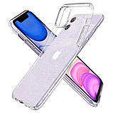 Чохол Spigen для iPhone 11 Liquid Crystal Glitter, Crystal Quartz (076CS27181), фото 5