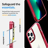 Чохол Spigen для iPhone 13 Pro (6.1") — Ultra Hybrid, Red Crystal (ACS03263), фото 5
