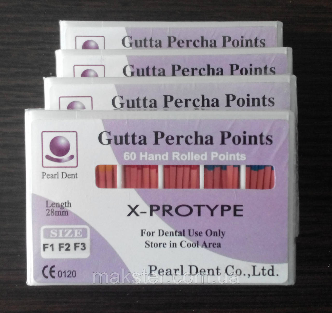Штифти гутаперчеві PEARL DENT F1, F2, F3 X-PROTYPE