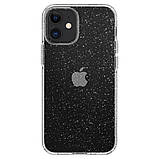 Чехол Spigen для iPhone 12 Mini 5.4" (2020) Liquid Crystal Glitter, Crystal Quartz (ACS01741), фото 7