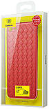 Чехол Baseus для iPhone SE 2022/ 2020/ 8/ 7, BV Weaving Case, Red (WIAPIPH8N-BV09), фото 3