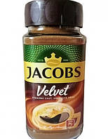 Растворимый кофе Jacobs Velvet 200 грамм в стеклянной банке
