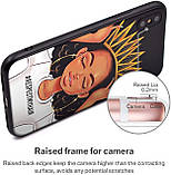 Чохол силіконовий, для iPhone XS/X, дівчина з короною, XIX, фото 2