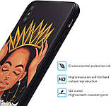 Чохол силіконовий, для iPhone XS/X, дівчина з короною, XIX, фото 3