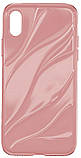 Чохол Baseus для Apple iPhone X Baseus Water Modelling, Рожевий (WIAPIPHX-SH04), фото 2