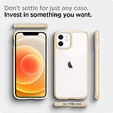 Чехол Spigen для iPhone 12 mini (5.4") - Ultra Hybrid, Sand Beige (ACS02178), фото 6