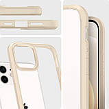 Чехол Spigen для iPhone 12 mini (5.4") - Ultra Hybrid, Sand Beige (ACS02178), фото 8