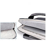 Сумка для ноутбука 15-16", Pocketbag, Dark Grey, фото 2