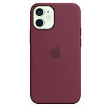 Чехол Apple для iPhone 12 mini Silicone Case with MagSafe Plum (MHKQ3ZE/A), фото 2