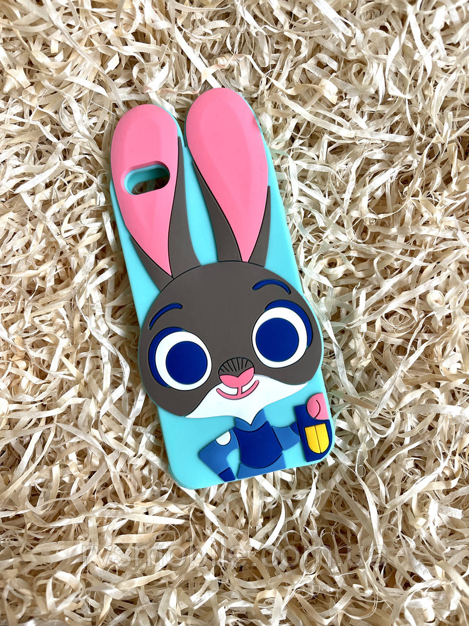 Силіконовий чохол Джуді Хопс для iPhone SE/5S/5 5, Mint, фото 1