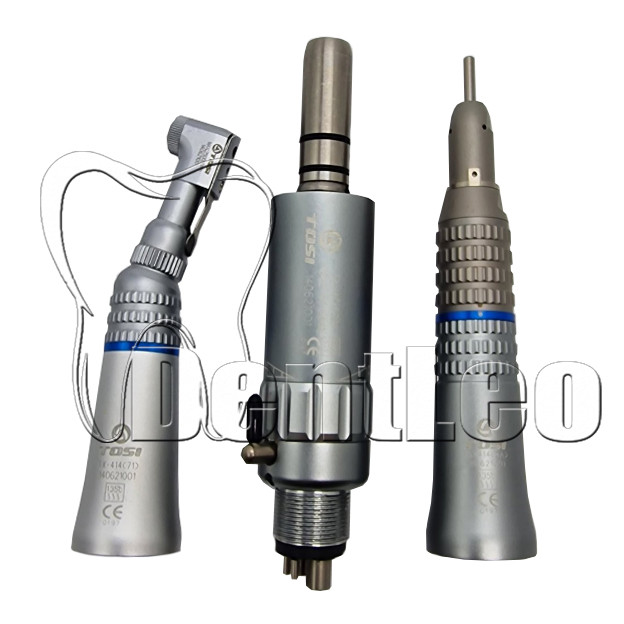 НАБІР НАКОНЕЧНИКІВ – КУТОВИЙ + ПРЯМИЙ + МІКРОМОТОР TOSI TX 414