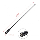 Дводіапазонна антена для рації гнучка Nagoya NA-771, 38 см, 144/430 МГц / Посилена антена на рацію, фото 8