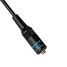 Дводіапазонна антена для рації гнучка Nagoya NA-771, 38 см, 144/430 МГц / Посилена антена на рацію, фото 6