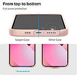 Чохол Spigen для iPhone 13 mini — Silicone Fit, Pink (ACS03900), фото 5
