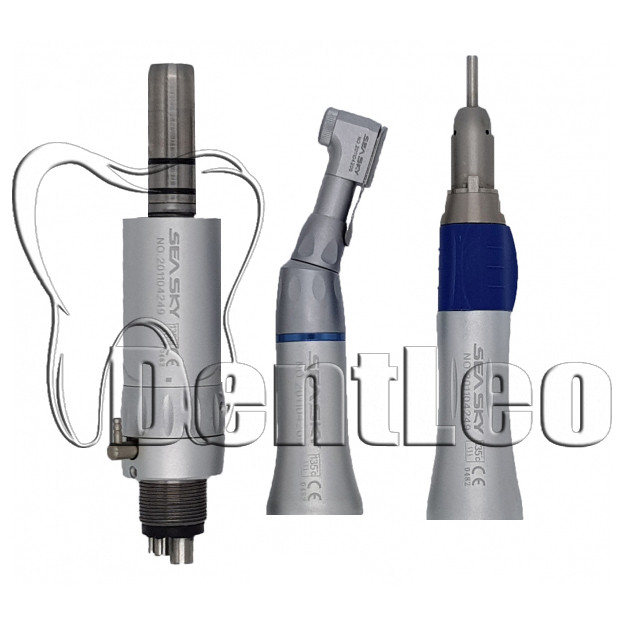 НАБІР НАКОНЕЧНИКІВ – КУТОВИЙ + ПРЯМИЙ + МІКРОМОТОР SKY - SEA