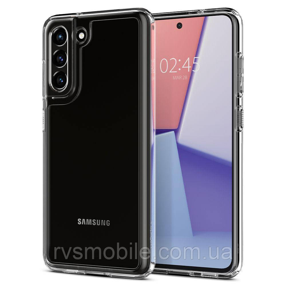 Чохол Spigen для Samsung Galaxy S21 FE — Ultra Hybrid, Crystal Cleare (ACS03051)