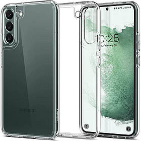 Чохол Spigen для Samsung Galaxy S22 — Ultra Hybrid, Crystal Cleare (ACS03988)