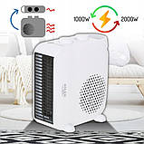 Терловінтилятор ADLER AD7725W 2000 ВТ., фото 3