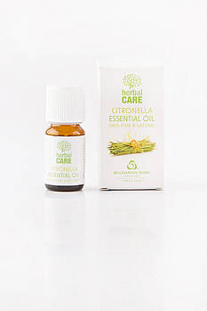 BULGARIAN ROSE Herbal Care Essential CITRONELA OIL Ефірна олія "Цінтронелла"