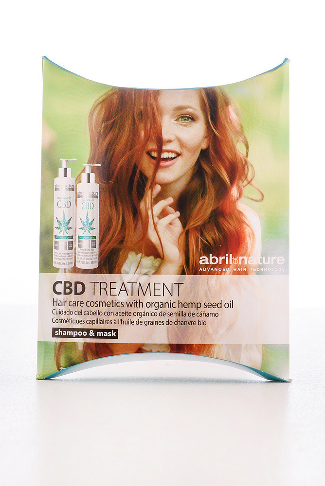 Набір для волосся з конопляною олією ABRIL et Nature CBD Cannabis (Shampoo/30 мл + Mask/30 мл)