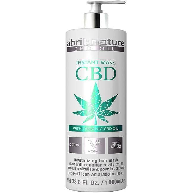 Детокс-маска для волосся з конопляною олією ABRIL et Nature CBD Cannabis Oil Mask
