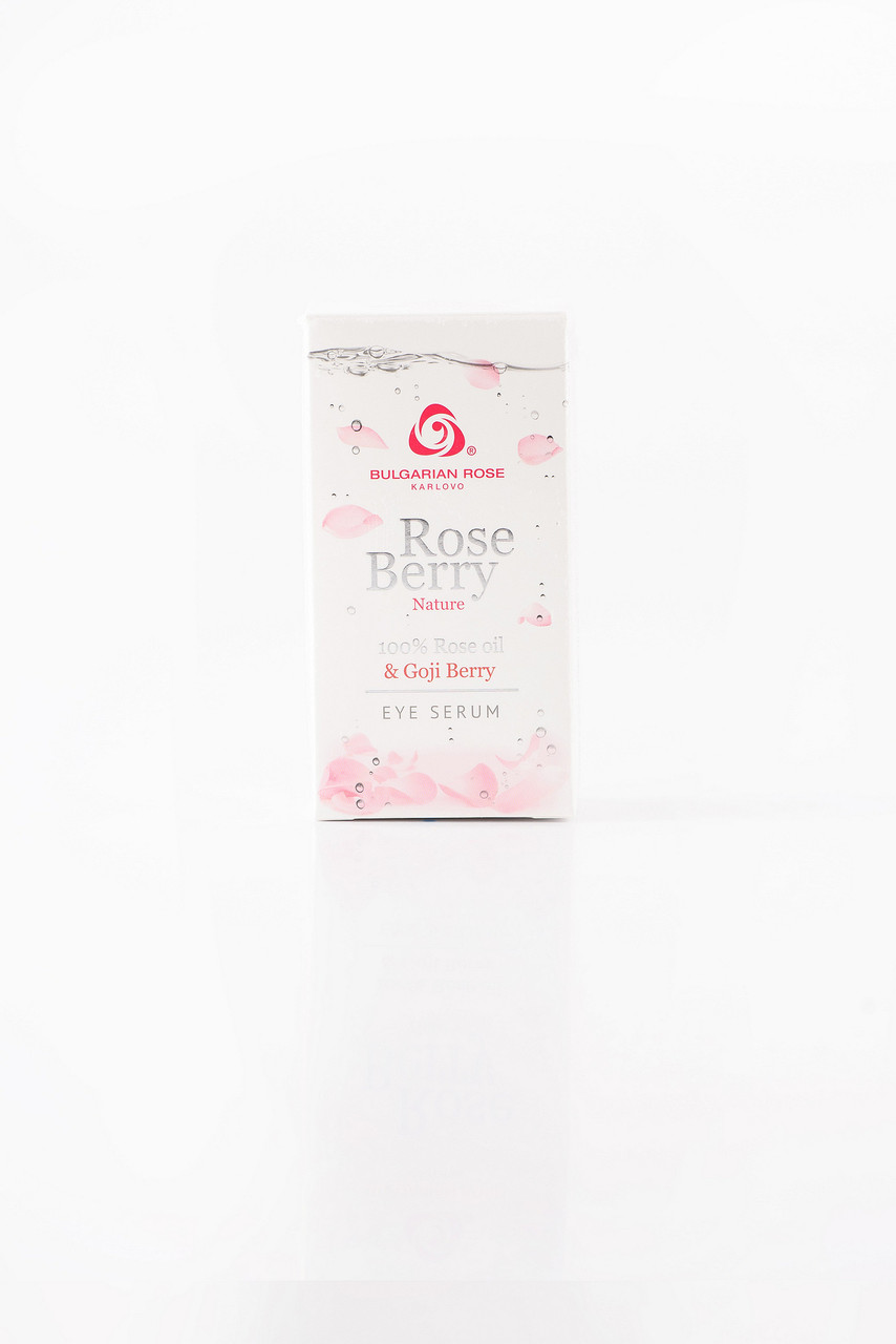 BULGARIAN ROSE ROSE BERRY NATURE EYE SERUM відновлена сироватка для шкіри навколо очей