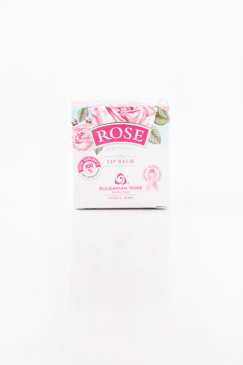 BULGARIAN ROSE ROSE ORIGINAL LIP BALM Бальзам для губ, фото 1