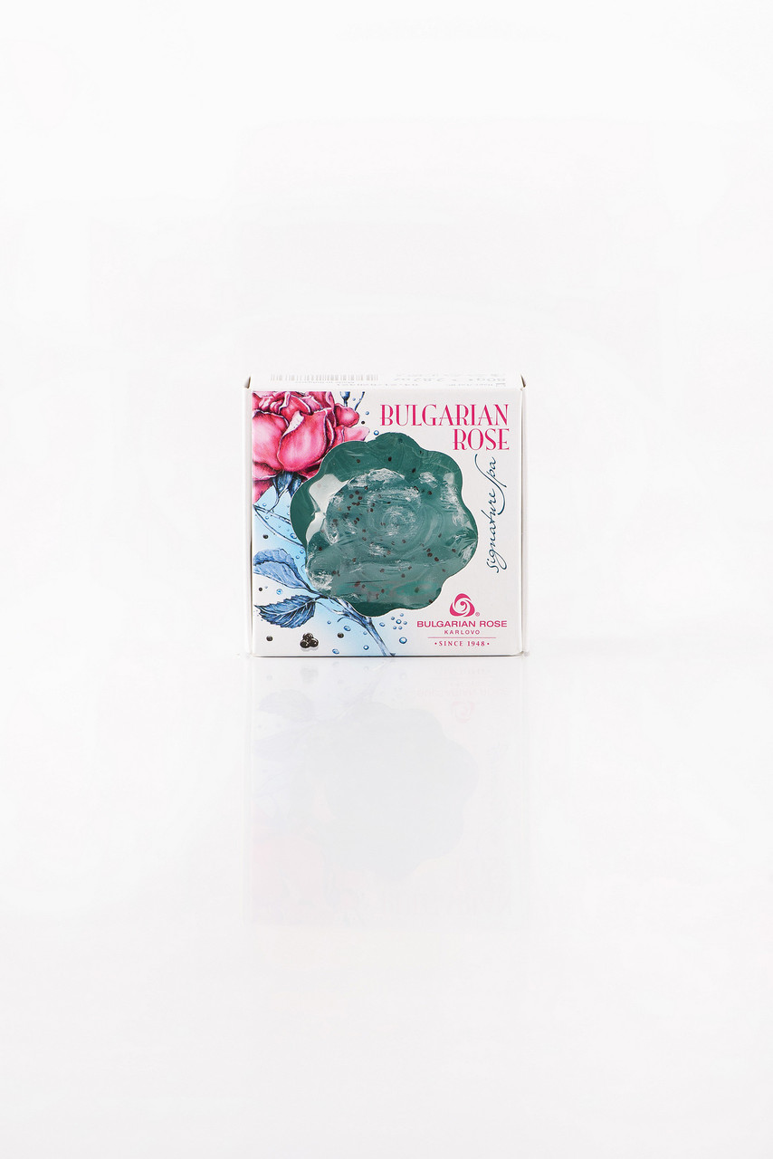 BULGARIAN ROSE SIGNATURE SPA GLYCERIN SOAP-BLUE Гліцеринове мило