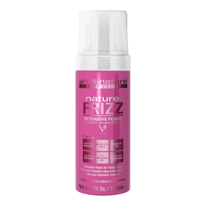 Мус для вирівнювання волосся ABRIL et Nature Nature Nature Frizz Intensive Foam 100 мл, фото 1