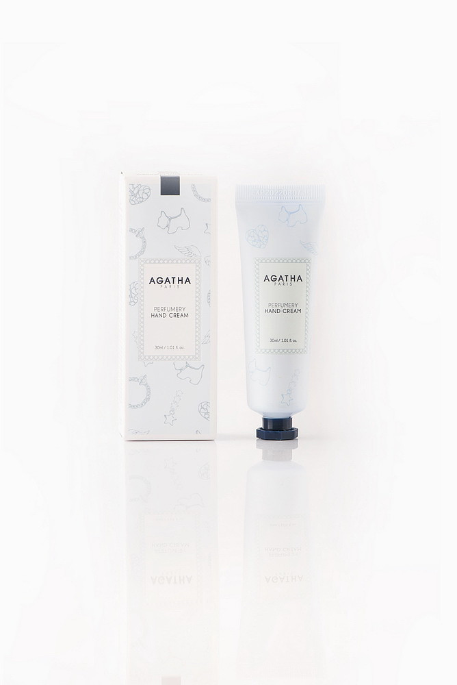 Парфумований крем для догляду за шкірою рук із натуральними екстрактами AGATHA Perfumery Hand Cream, фото 1