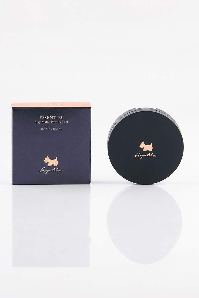 AGATHA ESSENTIEL STAY MATTE FOUNDATION 19 Honey Матриця тональна основа кольору медовий