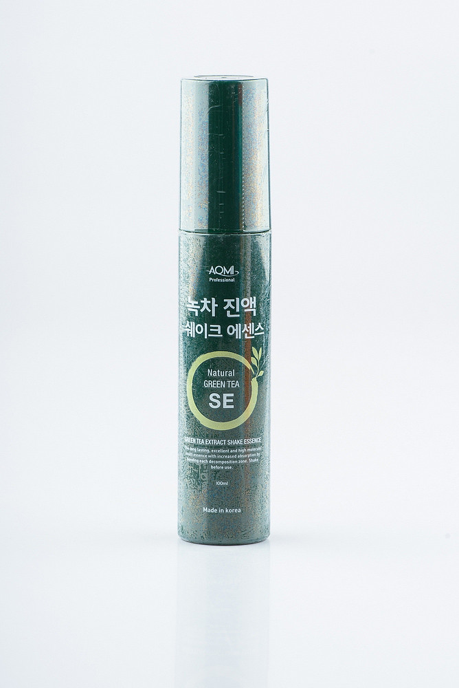 Зволожувальна есенція-спрей для волосся з екстрактом зеленого чаю AOMI Green Tea Extract Shake Essence