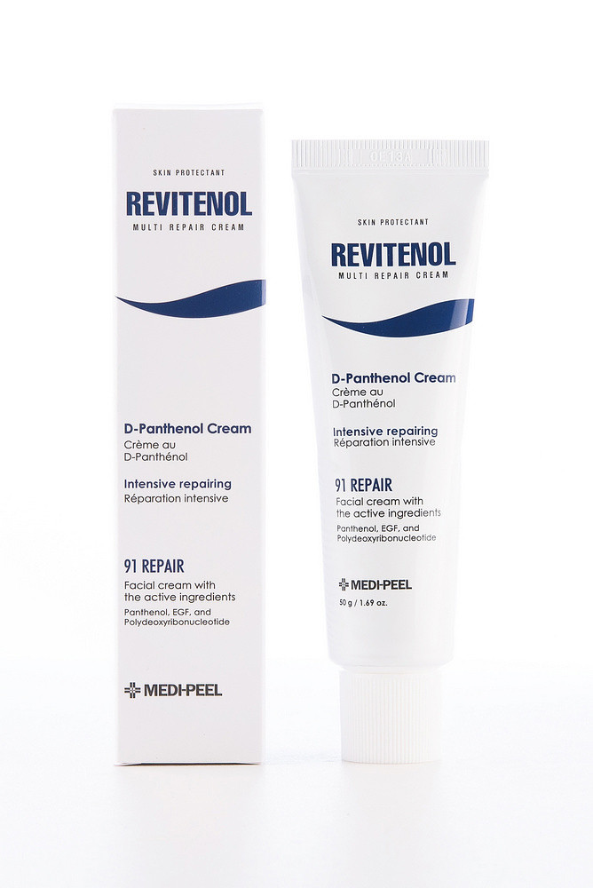 Антивіковий крем для обличчя з пантенолом та полінуклеотидами MEDI-PEEL Revitenol Multi Repair Cream