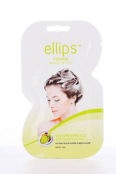 Маска для волосся диво об’єм Ellips Volume Miracle 20 мл