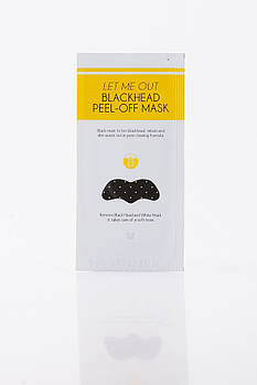 MIZON LET ME OUT BLACKHEAD PEEL-OFF MASK Патч для швидкого позбавлення чорних цяток