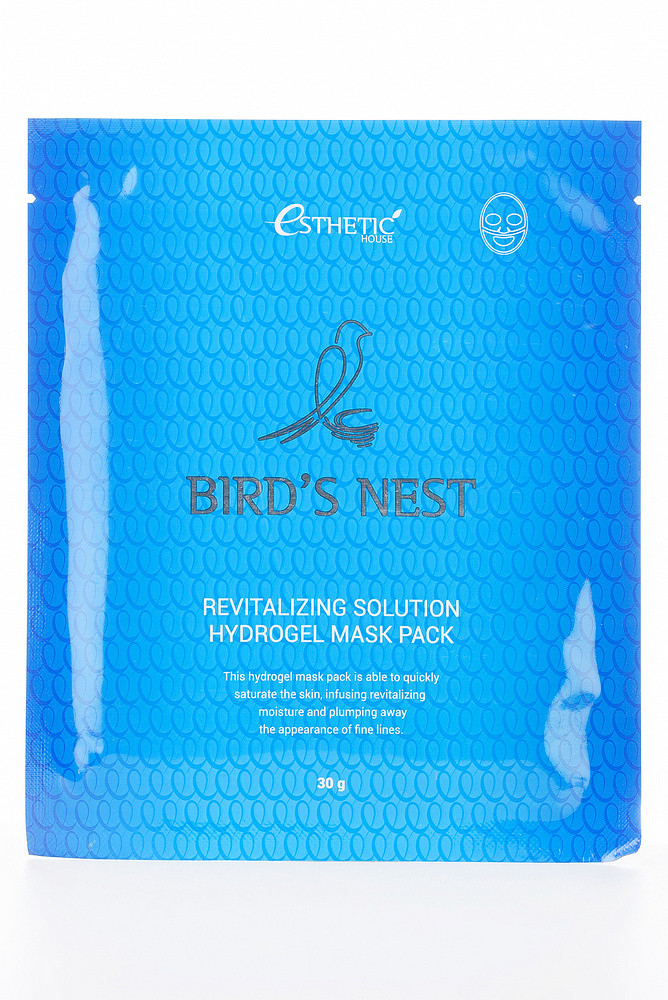 Esthetic House Bird's Nest Revitalizing Hydrogel Mask Pack Гідрогелева маска з ластівчиним гніздом