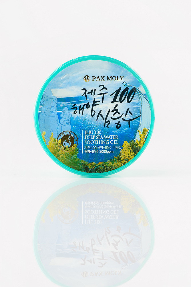 Гель універсальний зволожуючий на основі морської води Pax Moly Jeju 100 Deep Sea Water Soothing Gel