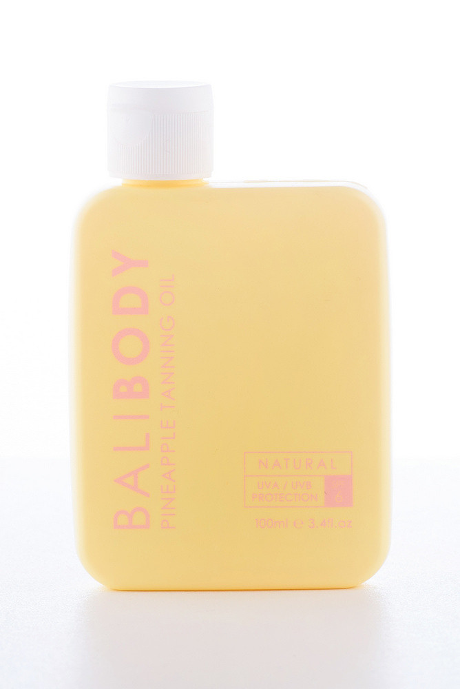 Bali Body Pineapple Tanning Oil SPF6 Масло для Загара с Экстрактом