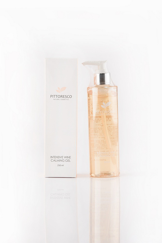 Гель для обличчя заспокійливий з екстрактом вина Pittoresco Intensive Wine Calming Gel
