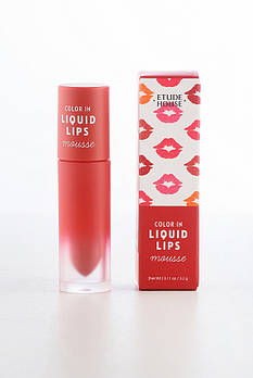 Тинт-мус для губ Etude House Color In Liquid Lips Mousse