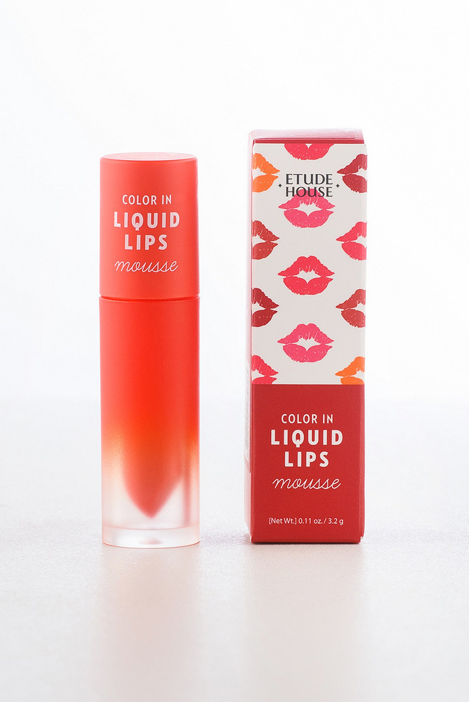 Etude House Color In Liquid Lips Mousse (#3 OR201 Твінт-мусс для губ