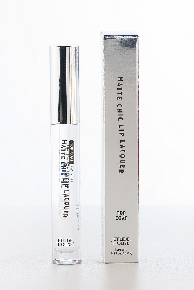 Матовий тинт для губ Etude House Matte Chic Lip Lacquer Top Coat