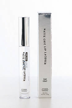 Матовий тинт для губ Etude House Matte Chic Lip Lacquer Top Coat