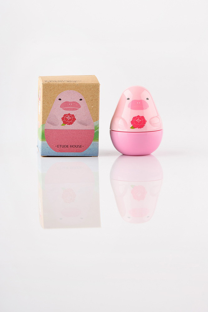 Крем для рук Etude House зволожуючий корейський з ароматом півонії Missing you Hand Cream Pink Dolphin