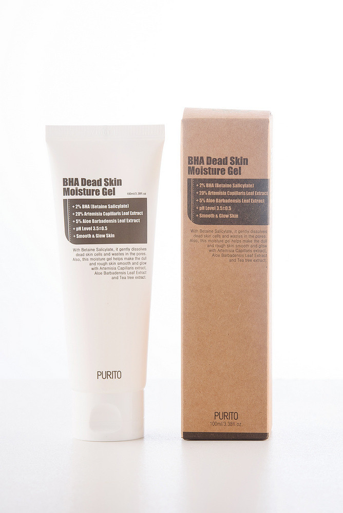 Гель для обличчя з кислотами PURITO BHA Dead Skin Moisture Gel, фото 1
