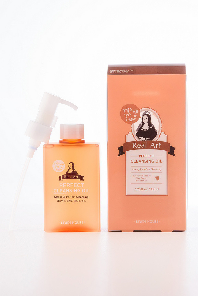 Гідрофільна олія з екстрактом кунжуту Etude House Real Art Cleansing Oil Perfect
