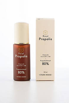 Ампульна сироватка для обличчя з прополісом Etude House Real Propolis Ampoule