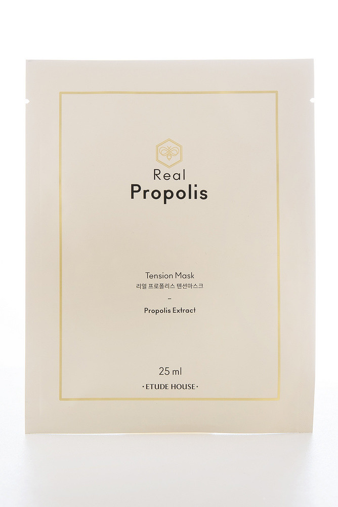 Відновлювальна тканинна маска з прополісом Etude House Real Propolis Tension