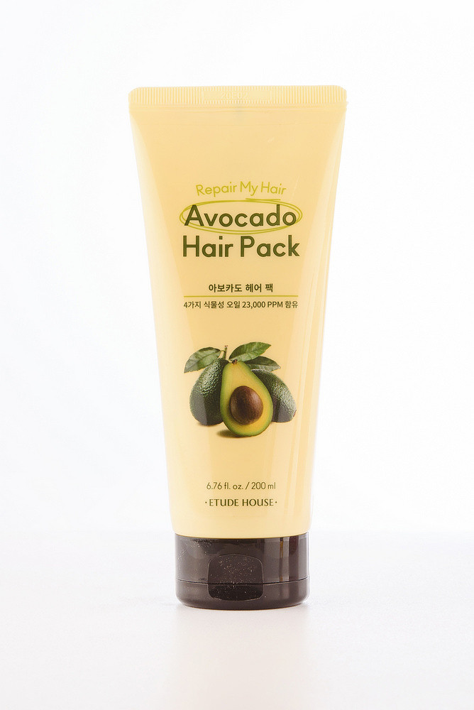 Відновлювальна маска для волосся з авокадо, Etude House Repair My Hair Avocado Hair Pack